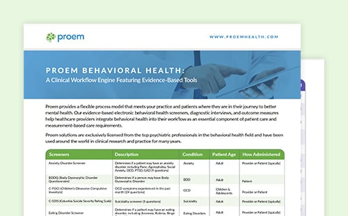 Proem Measurements Overview