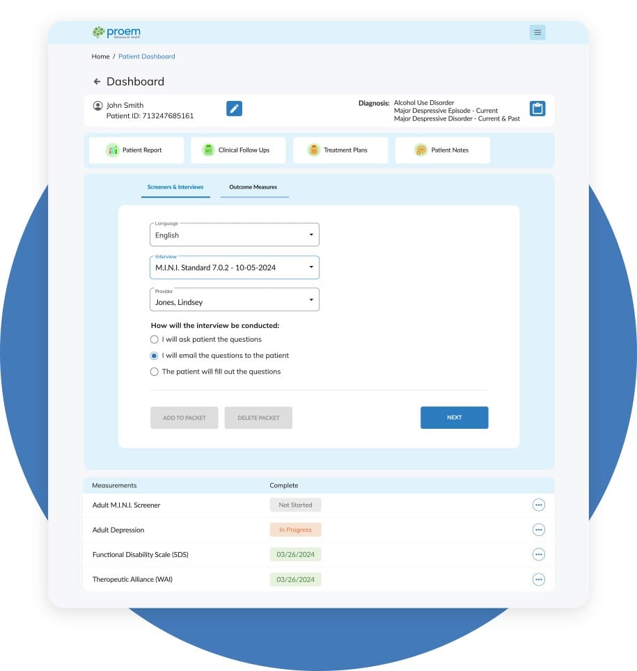 Patient Dashboard