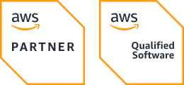AWS Partner and Qualified Software logos